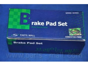 PARTS-MALL PKA-036 stabdžių trinkelių rinkinys, diskinis stabdys
581014HA00, 581014HA01, 581014HA10