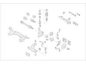 DELPHI SEAT-07895-F rato pakaba 
 Ašies montavimas/vairavimo mechanizmas/ratai -> Prekių paieška pagal schemą