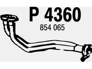 FENNO P4360 išleidimo kolektorius 
 Išmetimo sistema -> Išmetimo vamzdžiai
854065, 854313