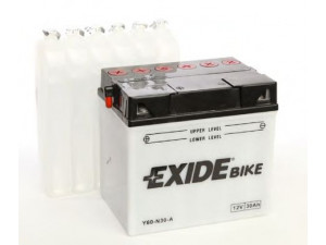 EXIDE Y60-N30-A starterio akumuliatorius; starterio akumuliatorius 
 Elektros įranga -> Akumuliatorius