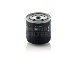 MANN-FILTER W 920/7 alyvos filtras; hidraulinis filtras, automatinė transmisija; filtras, hidraulinė sistema 
 Techninės priežiūros dalys -> Techninės priežiūros intervalai
1498 021, 5000 860, 5010 665, 77 00 640 175