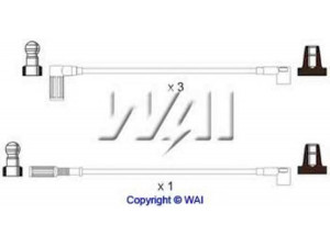 WAIglobal SL362 uždegimo laido komplektas