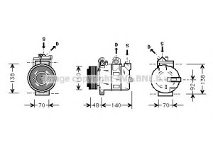 AVA QUALITY COOLING OLAK356 kompresorius, oro kondicionierius 
 Oro kondicionavimas -> Kompresorius/dalys
1854120, 6854000, 24416177, 24430230