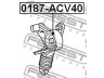 FEBEST 0187-ACV40 įtempiklio skriemulys, V formos rumbuotas diržas 
 Diržinė pavara -> V formos rumbuotas diržas/komplektas -> Įtempiklio skriemulys
16620-0H020