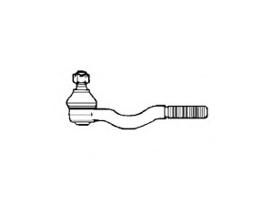 OCAP 0191685 skersinės vairo trauklės galas 
 Vairavimas -> Vairo mechanizmo sujungimai
001 330 43 35, 0013304335
