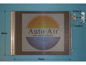 AUTO AIR GLOUCESTER 16-9666 kondensatorius, oro kondicionierius 
 Oro kondicionavimas -> Kondensatorius
64537618770, 64539284946