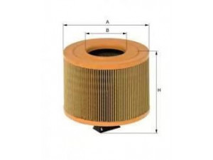 UNIFLUX FILTERS XA827 oro filtras 
 Filtrai -> Oro filtras
13 71 7 536 006, 13717536006