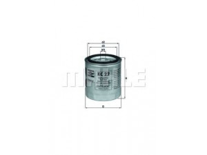 KNECHT KC 22 kuro filtras 
 Techninės priežiūros dalys -> Papildomas remontas
5008874, 5014353, 9975337, 0000920501