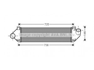 AVA QUALITY COOLING FD4438 tarpinis suslėgto oro aušintuvas, kompresorius 
 Variklis -> Oro tiekimas -> Įkrovos agregatas (turbo/superįkrova) -> Tarpinis suslėgto oro aušintuvas
1231015, 1316496, 1352448, 1353523