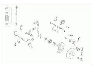 LEMFÖRDER MERCE-C-KLA-FL013 vairavimo mechanizmas; rato pakaba 
 Ašies montavimas/vairavimo mechanizmas/ratai -> Prekių paieška pagal schemą