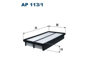 FILTRON AP113/1 oro filtras 
 Techninės priežiūros dalys -> Techninės priežiūros intervalai
RF2A13Z40, RF2A13Z40A, RF4F13Z40