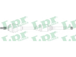 LPR DS16180 kardaninis velenas 
 Ratų pavara -> Kardaninis velenas
32737K, 32737L