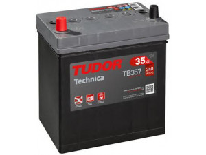 TUDOR TB357 starterio akumuliatorius; starterio akumuliatorius 
 Elektros įranga -> Akumuliatorius