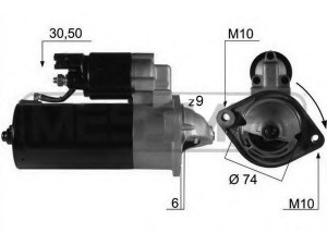 MESSMER 220094 starteris 
 Elektros įranga -> Starterio sistema -> Starteris
28100-08010, 28100-0B010, 28100-0B020