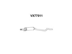 VENEPORTE VX77011 priekinis duslintuvas 
 Išmetimo sistema -> Duslintuvas
852911, 90409095, 852911, 90409095