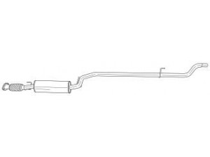 AKS DASIS SG11401 vidurinis duslintuvas