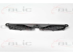 BLIC 6502-07-6049990P radiatorius grotelės 
 Kėbulas -> Kėbulo dalys/ sparnas/buferis -> Priekinis aerodinaminio pasipriešinimo sumažinimas/grotelės
77 01 367 611, 7700819948, 7701367611