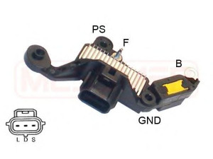 MESSMER 216015 reguliatorius, kintamosios srovės generatorius 
 Elektros įranga -> Kint. sr. generatorius/dalys -> Reguliatorius