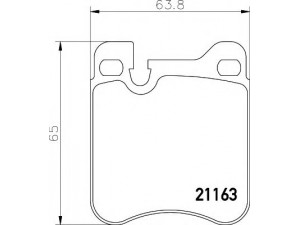 HELLA 8DB 355 008-491 stabdžių trinkelių rinkinys, diskinis stabdys 
 Techninės priežiūros dalys -> Papildomas remontas
96409435251, 96435294002, 96435294901