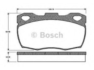 BOSCH 0 986 TB2 148 stabdžių trinkelių rinkinys, diskinis stabdys 
 Techninės priežiūros dalys -> Papildomas remontas
RTC5574, STC2952