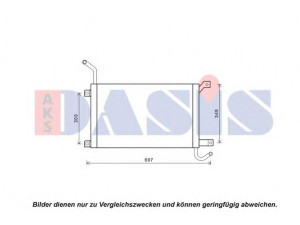 AKS DASIS 370056N radiatorius, variklio aušinimas 
 Aušinimo sistema -> Radiatorius/alyvos aušintuvas -> Radiatorius/dalys
LR017428