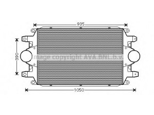 AVA QUALITY COOLING SC4024 tarpinis suslėgto oro aušintuvas, kompresorius
1775107, 1798692