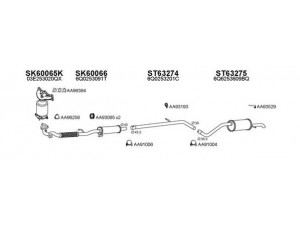 VENEPORTE 600053 išmetimo sistema 
 Išmetimo sistema -> Išmetimo sistema, visa