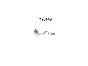 VENEPORTE TY70449 išleidimo kolektorius
1741002380, 174101A480