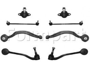 FORMPART 1288101 jungčių komplektas, rato pakaba 
 Ašies montavimas/vairavimo mechanizmas/ratai -> Valdymo svirtis/pasukamosios svirties sujungimas -> Vairo trauklės (valdymo svirtis, išilginis balansyras, diago
31 12 6 769 717, 31 12 6 769 717 S1