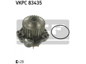SKF VKPC 83435 vandens siurblys 
 Aušinimo sistema -> Vandens siurblys/tarpiklis -> Vandens siurblys
1201.F2, 96 35 018 180