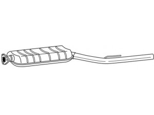 AKS DASIS SG35455 vidurinis duslintuvas