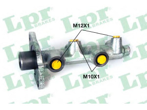 LPR 1511 pagrindinis cilindras, stabdžiai 
 Stabdžių sistema -> Pagrindinis stabdžių cilindras
1613463, 6123361, 84FB2140AA, V84FB2140BA