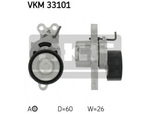 SKF VKM 33101 įtempiklio skriemulys, V formos rumbuotas diržas 
 Diržinė pavara -> V formos rumbuotas diržas/komplektas -> Įtempiklio skriemulys
5751.97, 5751.A2, 9638976580, 9649675880