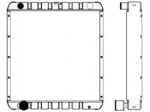 SAKURA  Automotive 1341-0403 radiatorius, variklio aušinimas