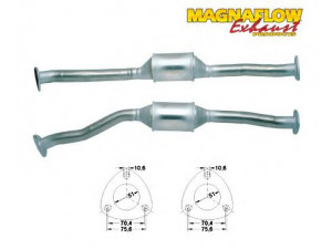 MAGNAFLOW 85853 katalizatoriaus keitiklis 
 Išmetimo sistema -> Katalizatoriaus keitiklis
855064, 855144