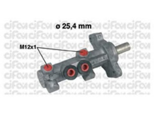 CIFAM 202-615 pagrindinis cilindras, stabdžiai 
 Stabdžių sistema -> Pagrindinis stabdžių cilindras
000 431 61 01