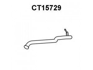 VENEPORTE CT15729 išleidimo kolektorius 
 Išmetimo sistema -> Išmetimo vamzdžiai
9661845680, 173070
