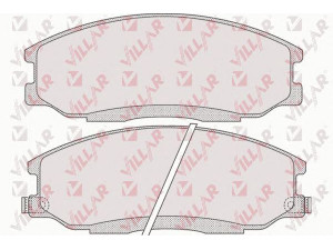 VILLAR 626.0859 stabdžių trinkelių rinkinys, diskinis stabdys 
 Techninės priežiūros dalys -> Papildomas remontas
4813008260, 48130090A1, 48130091A0
