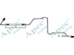 APEC braking HOS4118 stabdžių žarnelė 
 Stabdžių sistema -> Stabdžių žarnelės
8200247823, 8200621858