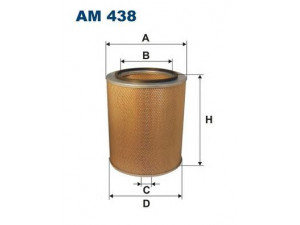 FILTRON AM438 oro filtras
A67492, 1542743, 15427438, 1660619