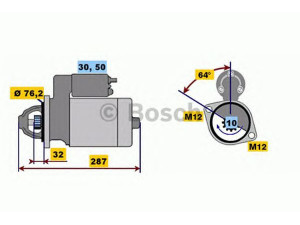 BOSCH 0 001 109 021 starteris 
 Elektros įranga -> Starterio sistema -> Starteris
059 911 023 H, 059 911 023 H, 059 911 023 H