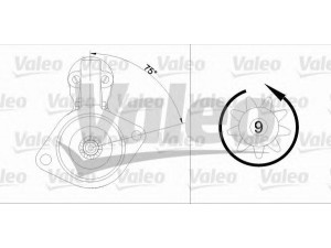 VALEO 436024 starteris 
 Elektros įranga -> Starterio sistema -> Starteris
091911023, 091911023X, 91911023X
