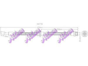 Brovex-Nelson H4778 stabdžių žarnelė 
 Stabdžių sistema -> Stabdžių žarnelės
5158063B00, 5158063BB0, 5158063BB0