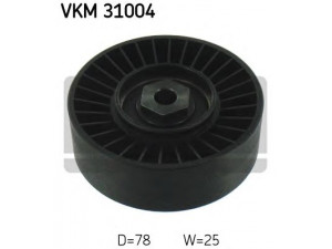 SKF VKM 31004 įtempiklio skriemulys, V formos rumbuotas diržas 
 Diržinė pavara -> V formos rumbuotas diržas/komplektas -> Įtempiklio skriemulys
028 145 278 A, 028 145 278 E, 1051901