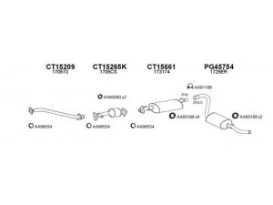 VENEPORTE 450429 išmetimo sistema
