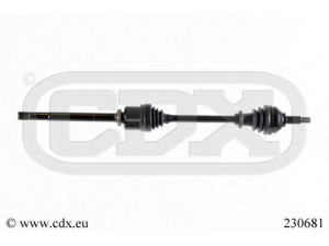 CDX 230681 kardaninis velenas 
 Ratų pavara -> Kardaninis velenas
8200452268