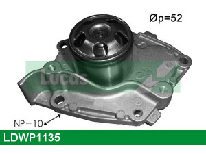 LUCAS ENGINE DRIVE LDWP1135 vandens siurblys 
 Aušinimo sistema -> Vandens siurblys/tarpiklis -> Vandens siurblys
1741067JGO, 21010AW300, 1741067JGO