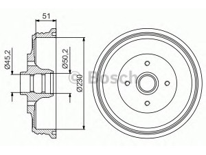 BOSCH 0 986 477 179 stabdžių būgnas 
 Stabdžių sistema -> Būgninis stabdys -> Stabdžių būgnas
6K9 501 615, 6K9 501 615