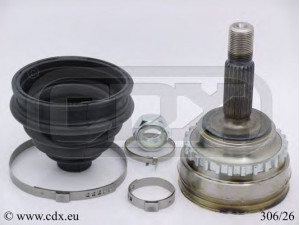 CDX 306/26 jungčių komplektas, kardaninis velenas 
 Ratų pavara -> Sujungimai/komplektas
