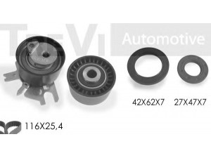 TREVI AUTOMOTIVE KD1320S paskirstymo diržo komplektas 
 Techninės priežiūros dalys -> Papildomas remontas